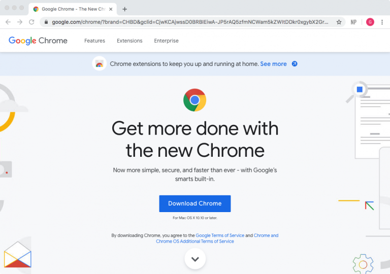 how to install google chrome download